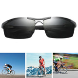 Polarized Sunglasses Men Driving Golf UV 400 Goggles Gun-Black