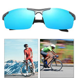 Polarized Sunglasses Men Driving Golf UV 400 Goggles Blue Lens