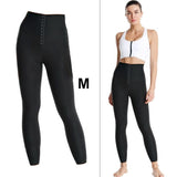 Women Sauna Pants Sweat Sweatpants Summer Gym Shorts Weight Loss Pants M