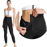 Women Sauna Pants Sweat Sweatpants Summer Gym Shorts Weight Loss Pants XXXL