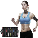 Maxbell Gym Running Outdoor Sports Armband Bag Holder For Mobile Phone Black Red