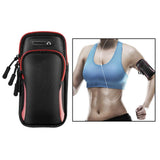 Maxbell Gym Running Outdoor Sports Armband Bag Holder For Mobile Phone Black Red