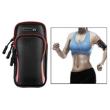 Maxbell Gym Running Outdoor Sports Armband Bag Holder For Mobile Phone Black Red