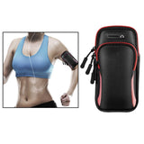 Maxbell Gym Running Outdoor Sports Armband Bag Holder For Mobile Phone Black Red