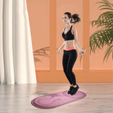 Maxbell Anti-Skid Skipping Rope Mat Fitness Yoga Pilates Exercise Knee Protect Mats Pink