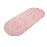 Maxbell Anti-Skid Skipping Rope Mat Fitness Yoga Pilates Exercise Knee Protect Mats Pink