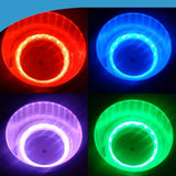 Maxbell Stainless Steel Cup Bottle LED Drink Holder DC12V Light Truck Yacht Blue
