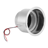 Maxbell Stainless Steel Cup Bottle LED Drink Holder DC12V Light Truck Yacht Blue