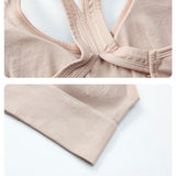 Maxbell Comfort Sports Bra Yoga Crop Top Vest Running Underwear Green XL