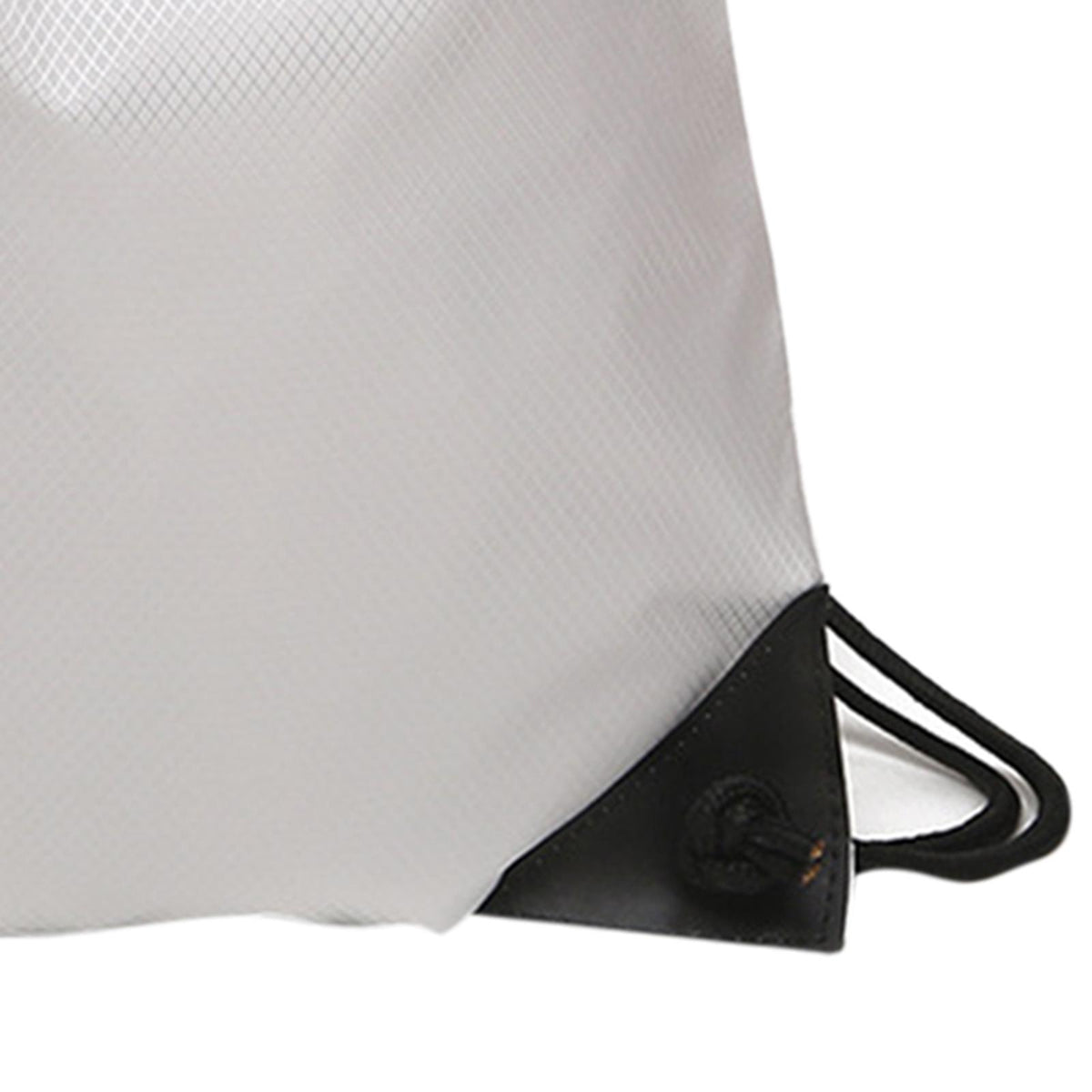 Travel Nylon Drawstring Bag Sack Beach Gym Backpack Shoes Bags White
