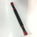 Maxbell Muscle Roller Massage Stick for Athletes 17" Body Massager Black Red