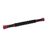 Maxbell Muscle Roller Massage Stick for Athletes 17" Body Massager Black Red