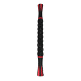 Maxbell Muscle Roller Massage Stick for Athletes 17" Body Massager Black Red