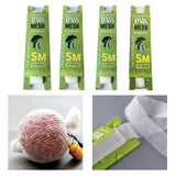 Maxbell PVA Fishing Bait Bag Fishing Lure Water Soluble Mesh Tube Tackles 18mmx5m