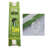 Maxbell PVA Fishing Bait Bag Fishing Lure Water Soluble Mesh Tube Tackles 18mmx5m