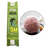Maxbell PVA Fishing Bait Bag Fishing Lure Water Soluble Mesh Tube Tackles 18mmx5m