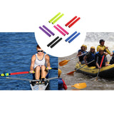 Maxbell 2Pcs Diving Fabric Non-slip Paddle Grip Protect Sleeves Prevent Covers Wrap Red
