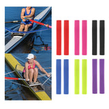 Maxbell 2Pcs Diving Fabric Non-slip Paddle Grip Protect Sleeves Prevent Covers Wrap Red