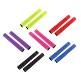 Maxbell 2Pcs Diving Fabric Non-slip Paddle Grip Protect Sleeves Prevent Covers Wrap Red