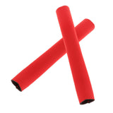 Maxbell 2Pcs Diving Fabric Non-slip Paddle Grip Protect Sleeves Prevent Covers Wrap Red