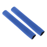 Maxbell 2Pcs Diving Fabric Non-slip Paddle Grip Protect Sleeves Prevent Covers Wrap Blue