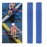 Maxbell 2Pcs Diving Fabric Non-slip Paddle Grip Protect Sleeves Prevent Covers Wrap Blue