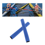 Maxbell 2Pcs Diving Fabric Non-slip Paddle Grip Protect Sleeves Prevent Covers Wrap Blue