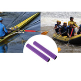 Maxbell 2Pcs Diving Fabric Non-slip Paddle Grip Protect Sleeves Prevent Covers Wrap Purple