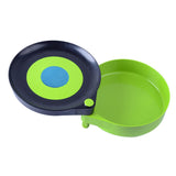 Maxbell Mini Magnetic Pull Bait Tray 360 Degree for Camping Hiking with Spike