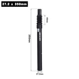 Maxbell Suspension Seatpost 350mm Headless Damper Bike Seat Post Alloy Tube 27.2mm
