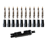 Maxbell Replacement Presta Valve Core with Valve Core Remover Tool Kit Bike MTB