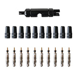 Maxbell Replacement Presta Valve Core with Valve Core Remover Tool Kit Bike MTB
