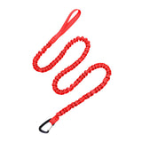 Maxbell Bike Tow Rope Bungee Cord Elastic Dogs Lead Running Belt Pet Leash Red