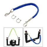 Maxbell Scuba Diving Camera Housing Handle Rope Lanyard for Tray Blue