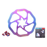 Maxbell Road Bike Replacement Disc Brake Hydraulic Rotor with 6 Screws HS1 160mm