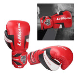 Maxbell Men Women Boxing Training Gloves Sparring Kickboxing GYM Punching 10oz Red