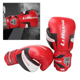 Maxbell Men Women Boxing Training Gloves Sparring Kickboxing GYM Punching 10oz Red