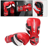 Maxbell Men Women Boxing Training Gloves Sparring Kickboxing GYM Punching 10oz Red