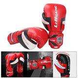 Maxbell Men Women Boxing Training Gloves Sparring Kickboxing GYM Punching 10oz Red