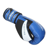 Maxbell Men Women Boxing Training Gloves Sparring Kickboxing GYM Punching 6oz Blue