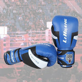 Maxbell Men Women Boxing Training Gloves Sparring Kickboxing GYM Punching 6oz Blue