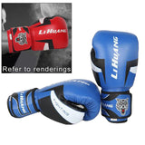 Maxbell Men Women Boxing Training Gloves Sparring Kickboxing GYM Punching 6oz Blue