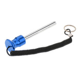 Maxbell Magnetic Weight Stack Pin with Pull Rope Replacement Parts 10x105mm Blue