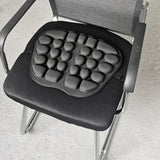 Soft Office Chair Seat Cushion Car Lower Back Rest Air Fillable Seat Pad Mat