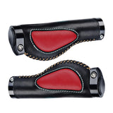 Maxbell 1 Pair Bike Handlebar Grips Ergonomic Non-slip MTB Road Bicycle Red
