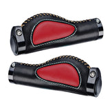Maxbell 1 Pair Bike Handlebar Grips Ergonomic Non-slip MTB Road Bicycle Red