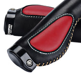 Maxbell 1 Pair Bike Handlebar Grips Ergonomic Non-slip MTB Road Bicycle Red