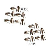 Maxbell 10pcs Golf Shaft Adapter Shims Accessories .335 .350 Installation Fits .335