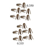 Maxbell 10pcs Golf Shaft Adapter Shims Accessories .335 .350 Installation Fits .335