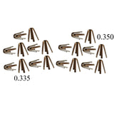 Maxbell 10pcs Golf Shaft Adapter Shims Accessories .335 .350 Installation Fits .335